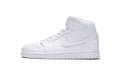 Air Jordan 1 Mid Triple White 2019 Reps Sneaker 554724-129
