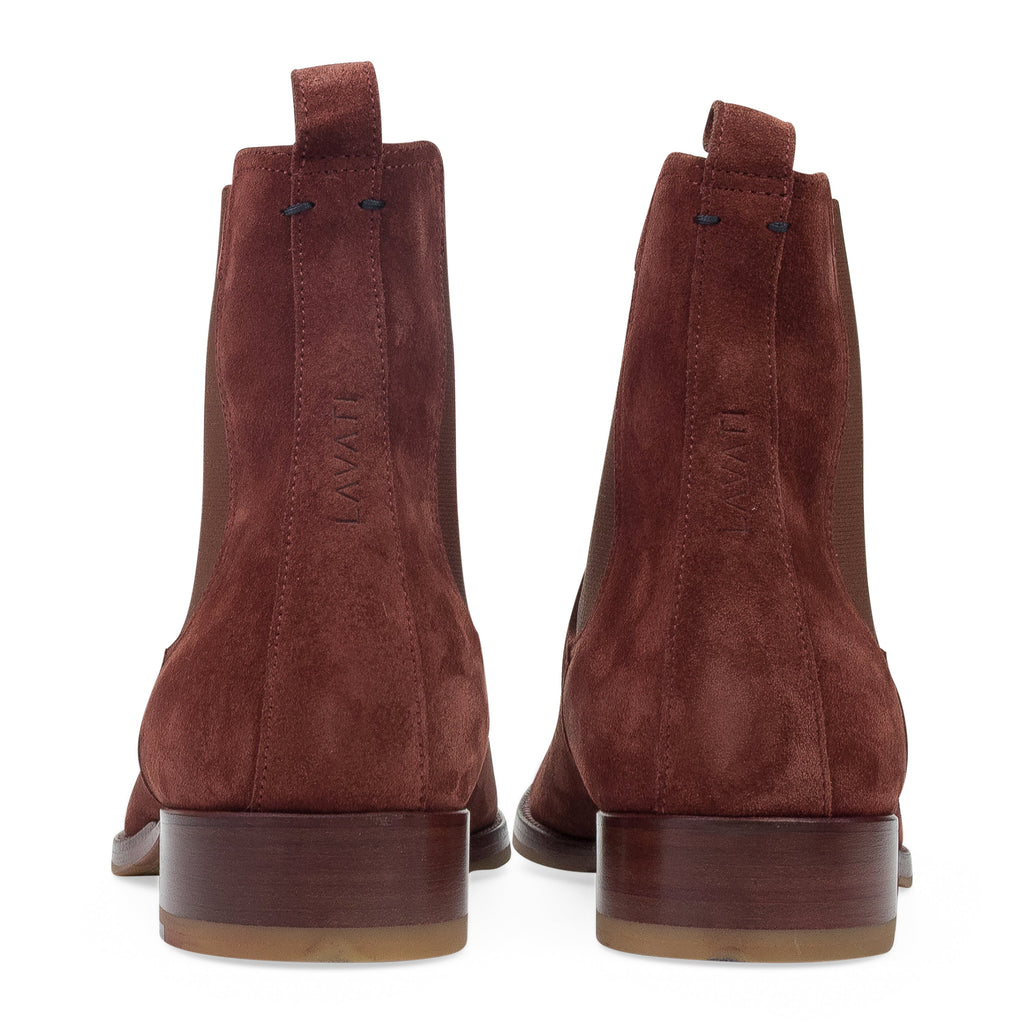 Brown Bordeaux Chelsea Boot