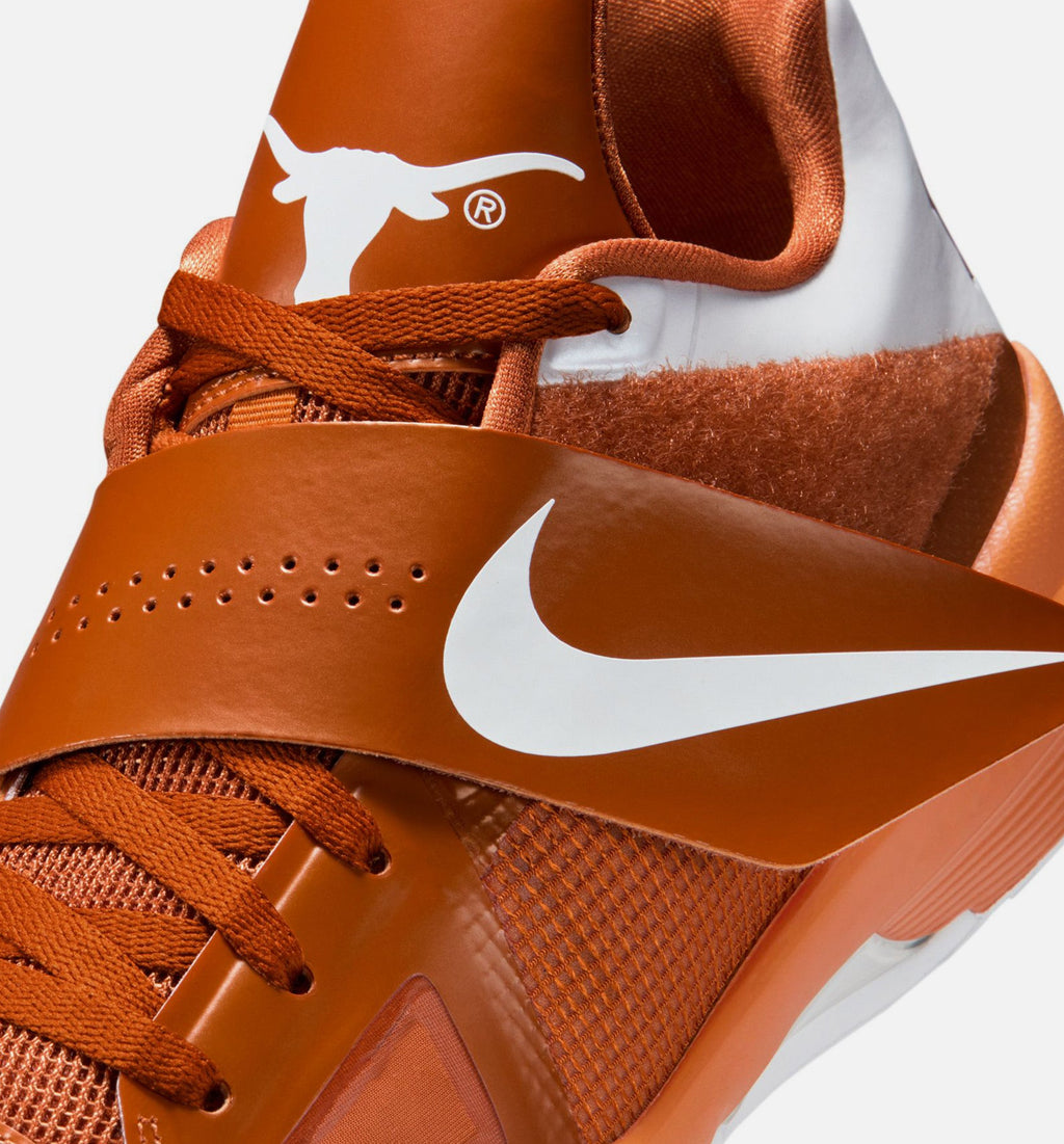 Zoom KD 4 Texas Longhorns – Men's Lifestyle Shoe in Desert Orange/White